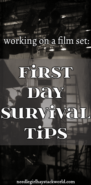 working on film set survival tips