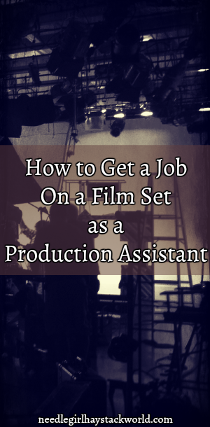 how to get a job on a film set