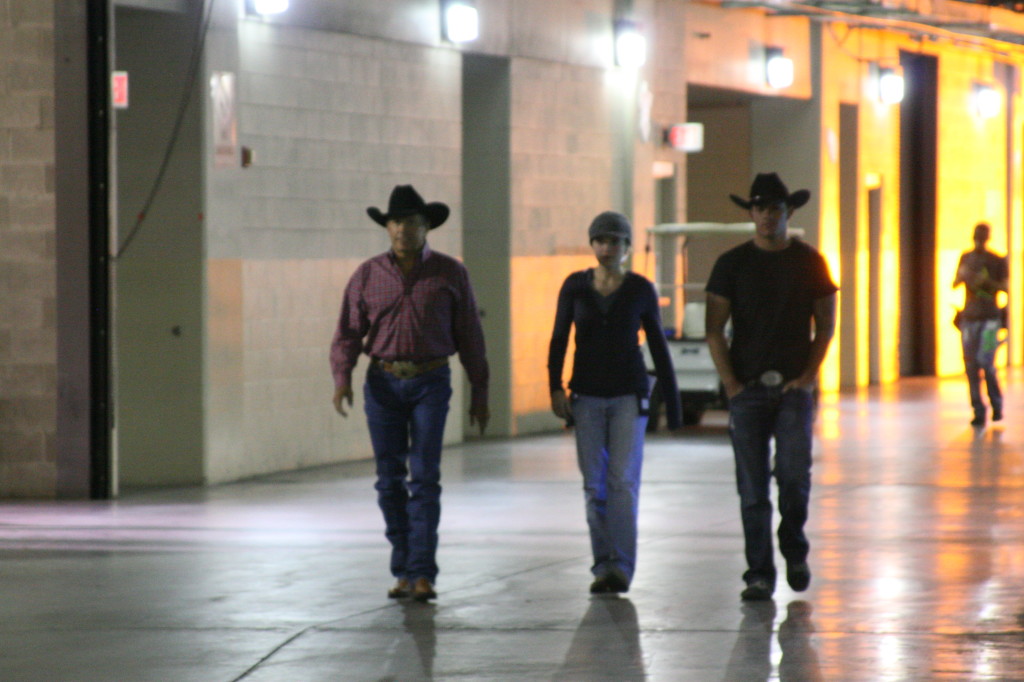 2009 - working with george strait