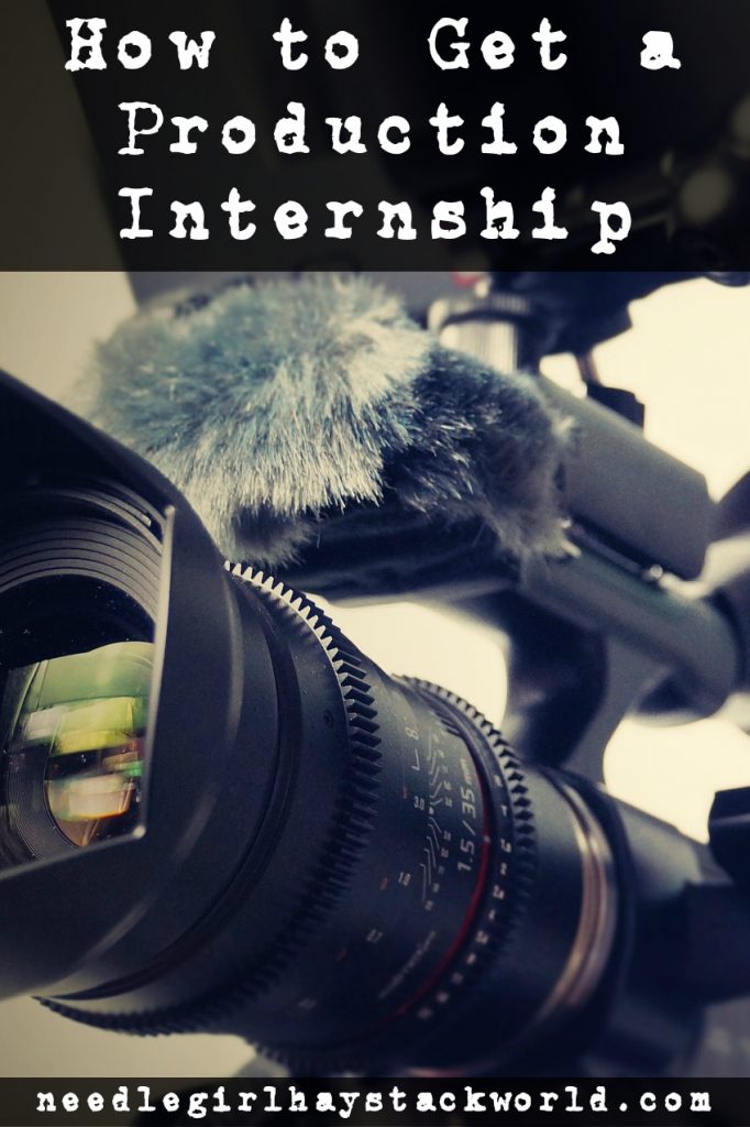 how to get a production internship