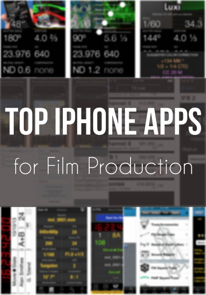 top iPhone apps for film production